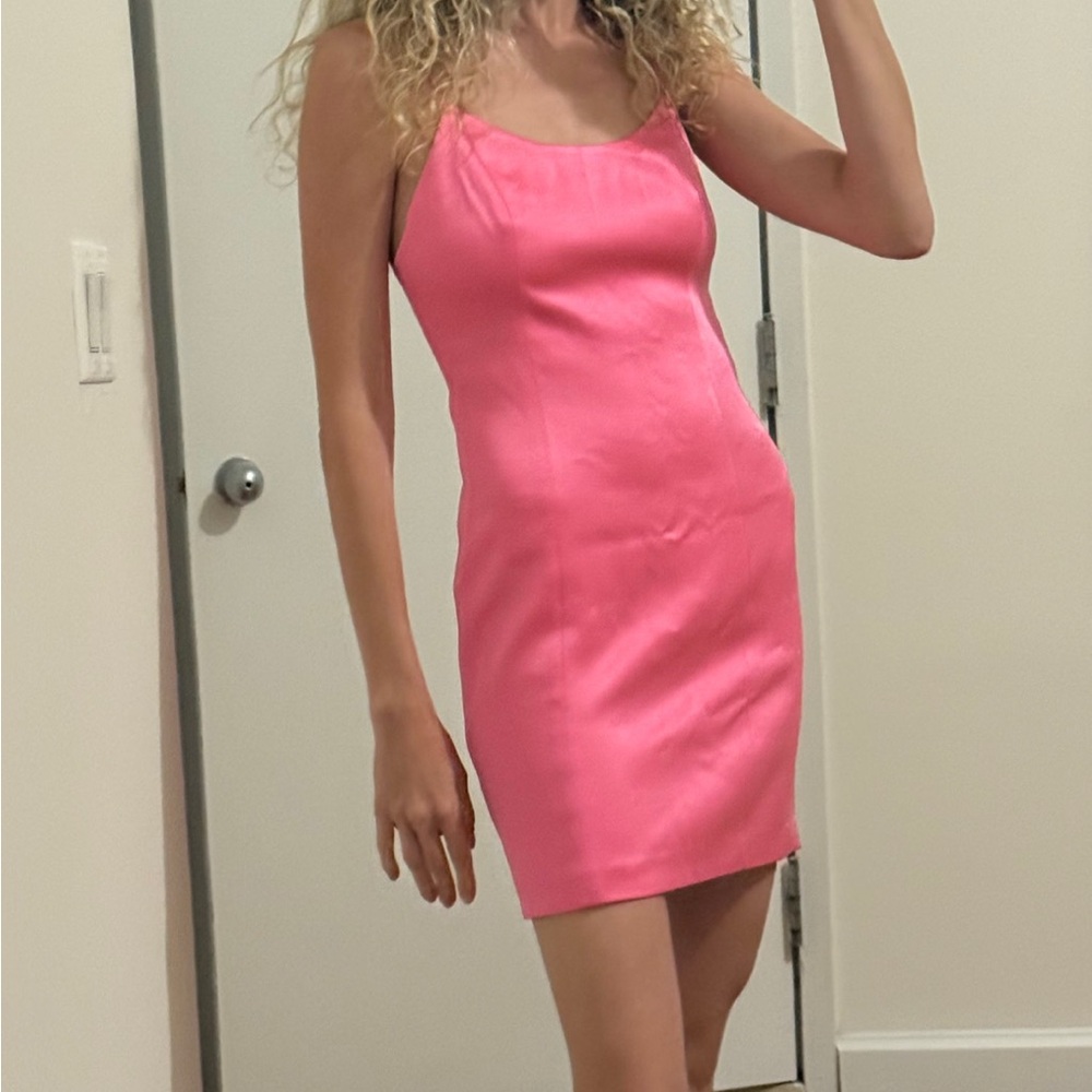 Alice + Olivia Vibrant Pink Dress size S